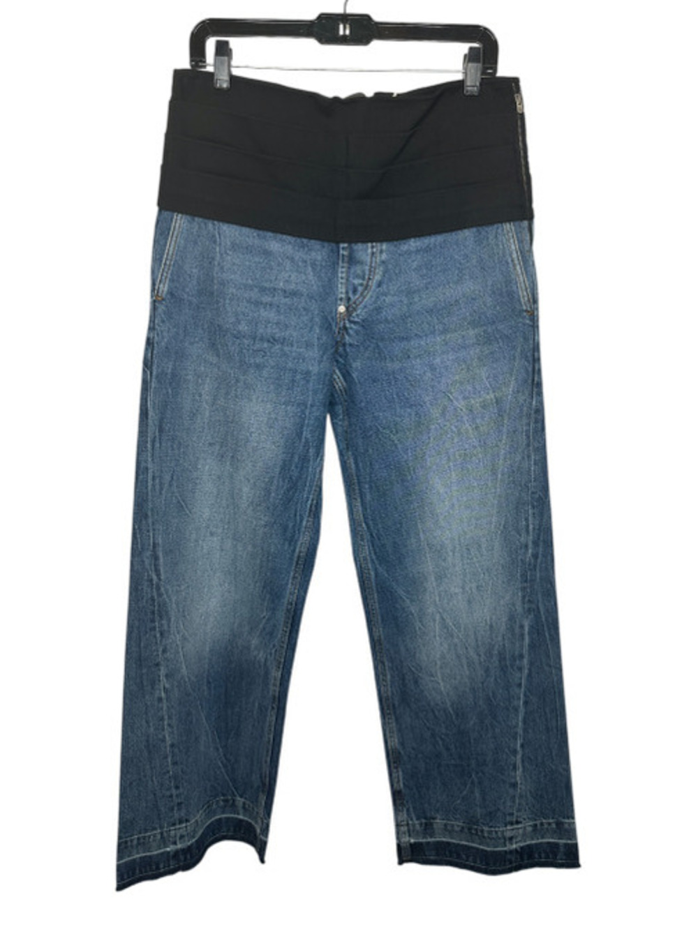 Stella McCartney Tuxedo-Inspired Jeans in Vintage Blue NWT